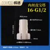 Conector de Mangueira de Fio Interno 5/8-4 Pontos 16-G1/2 4 Pontos Fio Interno Plástico Pagoda Resistente a Altas Temperaturas União PP Rosca Interna