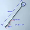 Parafuso de Expansão Estendido Gancho de Ferro Galvanizado Anel de Suspensão Fixo com Gancho Gancho de Roupa Gancho de Lanterna Extra Longo Parafuso M10M12