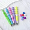 Llavero de 15 mm, Bolígrafo con Cuentas, Accesorios de Cuentas Sueltas, Cuentas de Bola de Diamante de Cristal, Accesorios de Cuentas para Joyería al por Mayor