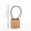 Dia das Mães Bolsa de Couro Impermeável para Arranjo de Flores Embalagem para Buquê Caixa de Presente Bolsa Tote Embalagem para Flores Musiss/Muxi Várias Cores