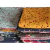 Tecido de Veludo Estampado para Liquidação Zero Desperdício Tecido para Vestido Calça Outono Inverno Roupas Infantis Tecido para Vestuário
