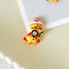 Accesorios de Resina para Manualidades de Dibujos Animados Joyería Tarjeta Mediana Pato Bebé Pegamento de Crema Pasador Hecho a Mano Funda para Teléfono Móvil Hebilla de Zapato Accesorios