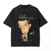 Nueva Camiseta de Manga Corta con Cuello Redondo Lavada Estilo Hip-Hop Deftones Y2K Ropa para Hombre Nuevos Tops y Camisetas Hombre t