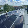 Fornecido Diretamente pelo Fabricante, Suportes Solares de Pressão para Telhado Plano, Suportes de Liga de Alumínio