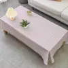 Mantel para Mesa de Centro Impermeable, a Prueba de Aceite, Resistente al Calor, No Requiere Lavado, Modelo 2026 Salvamanteles para Mesa de Comedor, Cubierta de Tela Rectangular de PVC Estilo Ins, Modelo Nuevo