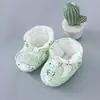 Zapatos de Algodón para Bebé Recién Nacido Calcetines de Algodón Zapatos de Invierno para Bebé y Niño Pequeño Forro de Felpa Cálido Suela Gruesa Suave para Niños y Niñas