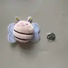 Broche de Peluche de Dibujos Animados Estilo Japonés Lindo Ballena Totoro Pin Accesorio para Bolso de Niños Ropa Colgante