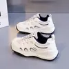 2026 Nuevos Zapatos de Papá Gruesos de Moda Versátiles para Otoño Zapatos Deportivos Casuales para Correr para Mujer Malla Transpirable Zapatos Deportivos 5033