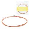 Cordas de Guitarra Cordas para Violão Folk Conjunto Completo de Cordas de 1 a 6 Embaladas Individualmente Cordas 123 Cordas de Cobre Vermelho Conjunto de Cordas Coloridas Cordas