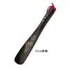 Calzador de Madera Maciza Vietnamita Ébano Mango Largo Incrustaciones de Concha Levantador de Zapatos Hogar Zapato Pantufla Madera de Ala de Pollo Calzador Venta al por Mayor