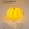 Jardín Paisajista Villa Farola Terraza Linterna de Calabaza Portátil Lámpara de Césped LED Solar Iluminación Exterior Estilo Europeo