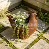 Adornos de Gallo de Hierro de Venta Caliente Transfronterizos para Decoración de Patio, Jardín y Parque, Paisajismo Exterior, Venta al por Mayor de Fabricantes