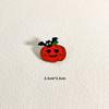 Broche de abóbora de desenho animado de Halloween 2022 novos acessórios de roupas de alfinete de fantasma japonês fofo emblemas masculinos e femininos