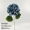 Materiales Florales Azul Niebla para Salones de Bodas, Materiales Florales de Rosa para Techos Altos, Decoración Suave para el Hogar al por Mayor, Arreglo Floral de Techo