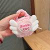 Monedero Tejido Tejido Lindo para Animales Pequeños Voladores Bolsa para Audífonos Bluetooth Cubierta Protectora Bolso con Cuerda Cruzada