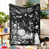 Laolring novo B Natal Halloween Transfronteiriço DIY Manta para Colorir Grafite nCoket Feito à Mão