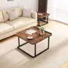Prateleira de armazenamento móvel de pequeno porte direto da fábrica, mesa lateral quadrada pequena criativa, mesa de cabeceira moderna minimalista, mesa de centro