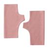 Guantes de terciopelo de doble cara engrosados de otoño e invierno, autocalentables, con forro polar, para estudiantes, de medio dedo, cálidos, sin dedos, para escribir en pantalla táctil