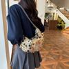 Bolso de lentejuelas para mujer, nueva moda de verano 2024, estilo occidental, gran capacidad, portátil, pequeño, con cadena, bandolera, para mujer.