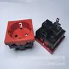 Soquete Vermelho D-01-45 Soquete Padrão Europeu Tamanho 45*45 Soquete AC Soquete para Móveis, para Pistola de Descarga