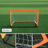 Puerta de fútbol portátil, portería de rebote, portería de entrenamiento de fútbol plegable, puerta de fútbol móvil extraíble para interiores y exteriores