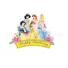Decoración de Fiesta de Té de Princesa para Cumpleaños Infantil Niñas Banderín de Tirar Decoración de Globos Espirales Set