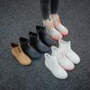 2023 Nuevos Zapatos de Agua de Tubo Corto para Mujer Combinables para Todo Uso Moda Transparentes para Exterior Impermeables Botas de Lluvia Zapatos de Trabajo de Cocina para Cuatro Estaciones