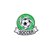 Broche de Fútbol de Dibujos Animados Lindo Copa del Mundo Gota de Aceite Aleación Personalizado Creativo Accesorios para Bolsos Insignia Deportiva Mayoreo