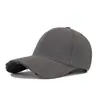 Gorro de Béisbol con Agujeros y Aspecto Desgastado, Circunferencia de Cabeza Grande, Visera Solar Exterior Personalizable, Gorra Casual Estilo Coreano, Tendencia, Gorra Pequeña que Muestra la Cara