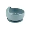 Vajilla Infantil de Venta Caliente, Plato Especial de Entrenamiento para Bebés que Aprenden a Comer, Plato con Forma de Caracol con Ventosa, Plato de Silicona, Anticaídas