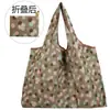 Bolsa de compras ecológica grande Nezha plegable portátil para comestibles fuerte y duradera moda de dibujos animados gran capacidad