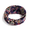 Diadema Bohemio Ins Versátil Elegante Nudo Cruzado Diadema Deportiva de Yoga Estampada Versión Ancha para Mujeres con Coronilla Alta