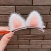 Clip de Felpa de Orejas de Gato Pequeño para Flequillo Lateral, Pasador para el Cabello, Accesorios para Cabello Roto, Clip Superior, Clip para Mujer, Pasador para el Cabello, Tocado para Niños