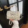 Bolso de Verano Elegante con Lazo para Mujer 2026 Nuevo Modelo Bolso de Hombro Cruzado de Moda Casual Nuevo Diseño Bolso Cuadrado Pequeño