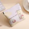 Bolsa de Armazenamento de Cabo de Dados com Fechamento Automático, Fones de Ouvido, Troco, Power Bank, Disco Rígido Móvel, Bolsa Digital Mini Portátil
