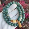 Atacado Pulseiras de Contas Redondas Bodhi de Dopamina, Contas Bodhi Oleosas e Brilhantes, Pulseiras Esculpidas na Raiz para Homens e Mulheres, Contas Budistas, Contas Redondas Bodhi