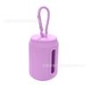 Dispensador Personalizado de Sacos de Lixo para Pets em Silicone Impressão de Logo Caixa de Armazenamento para Passeio de Cachorro Caixa de Sacos de Fezes a Laser