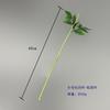 Simulación rosa de malla de alambre Tallo rama única flor de jabón Tallo material hecho a mano rama de flor de alambre tallo de flor falsa venta al por mayor de fábrica