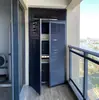 Caja de Medidor de Aire Acondicionado Doble Puerta con Rejilla de Aleación de Aluminio Puerta de Inspección para Hidrante Doble Puerta Cubierta para Calefacción