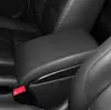 Adecuado para Volkswagen Touran 04-15 Cubierta de Caja del Reposabrazos Central, Cubierta de Cuero Protectora para Caja del Reposabrazos, Cubierta de Reacondicionamiento para Caja del Reposabrazos