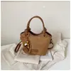 Elegante Xiaomi Home 2026 Otoño Nueva Moda Bolso de Hombro Único Bolso de Mano de Nicho Moda Simple Cubo Cruzado Bolso para Mujer