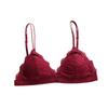Camisola Sexy de Encaje sin Tirantes Estilo Francés Verano Belleza Espalda Push-Up Sujetador de Copa Triángulo para Mujer Transfronterizo