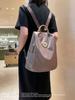 Mochila antifurto feminina 2025, nova mochila escolar feminina de alta qualidade, bolsa escolar impermeável em tecido Oxford, bolsa para computador da moda