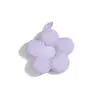 Nuevo broche de flor de cinco pétalos con relleno de algodón DIY, estilo japonés, para bolsos de niñas, ropa, accesorios para el cabello, piezas semiacabadas al por mayor