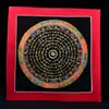 25cm Thangka do Mantra de Seis Caracteres Pintado à Mão Material DIY Cópia Pintura de Pendurar Decoração Pintura para Adultos Colorir Thangka