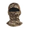 Máscara de Inverno Quente à Prova de Vento Camuflagem para Exterior Prova de Frio Capuz de Rosto Inteiro Pelúcia Polar Fleece Máscara de Ciclismo Ski