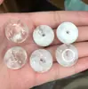 Colgante de paz de piedra natural, finamente tallado, regalo para el Festival Qixi, colgante de paz de ágata de cristal, accesorios para joyería DIY