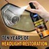 Kineshinex líquido para reparación de faros de coche y pulido de luces de coche para renovación de faros amarillentos por oxidación
