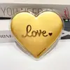 Oro 999 Oro Puro Día de San Valentín Chino Pastel de Corazón Amor520 Una Sola Corazón Princesa Por Favor Hazte Rica Regalo del Día de San Valentín