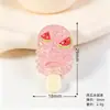 Acessórios de Resina para Sorvete de Frutas de Verão Decoração com Cola de Creme Resina Epóxi Material para Presilha de Cabelo Chaveiro DIY Feito à Mão